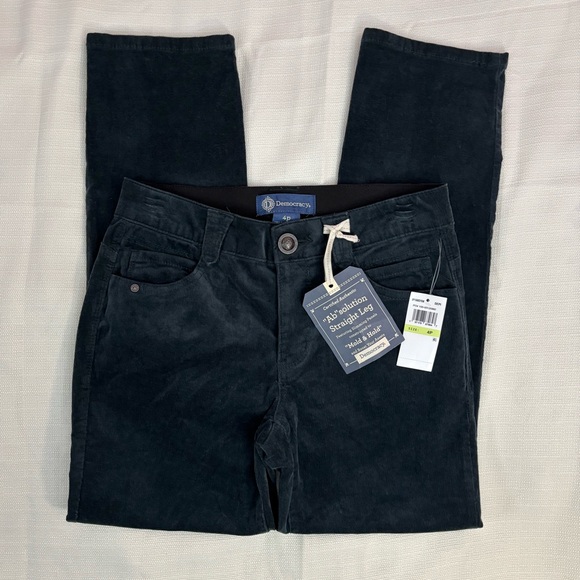 Democracy Denim - Democracy Ab Solution Straight Leg Corduroy Jeans Sz 4P NWT | Democracy Jeans -